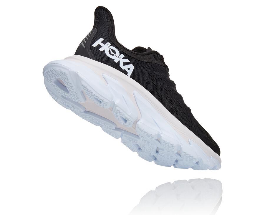 Zapatillas Running Hoka One One Hombre - Clifton Edge - Negras/Blancas - XZA482617